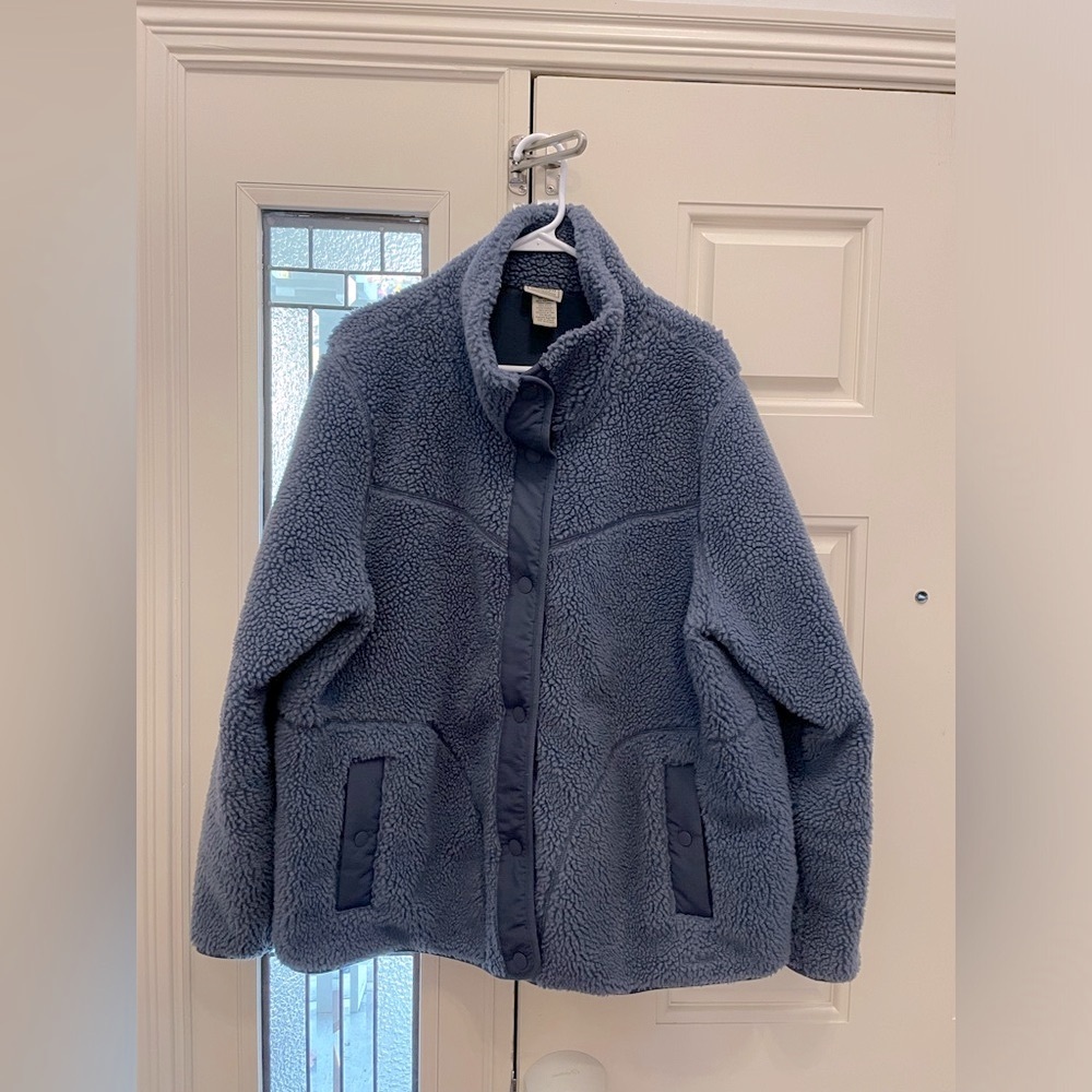 LLBean Sherpa Fleece Jacket